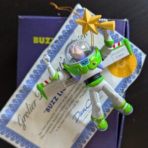 SOLD Grolier President's Edition Disney Toy Story Buzz Lightyear Ornament